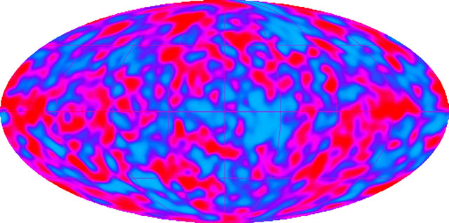 Cosmic microwave background radiation fluctuation
