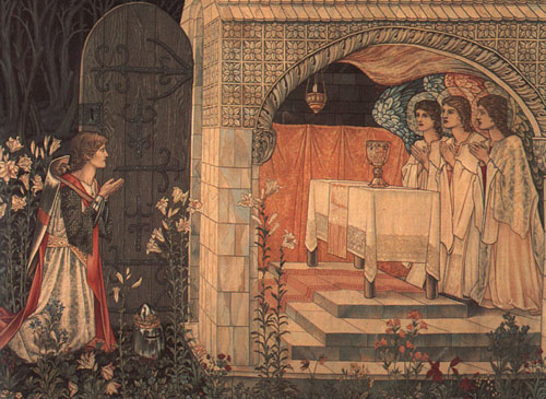 Morris (William), Vision of the Holy Grail, 1890