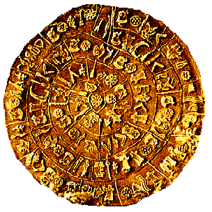 The Phaistos disk (disc)